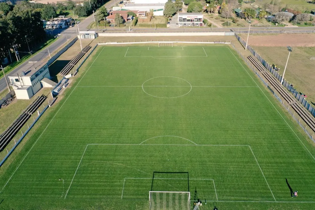 Vista aérea del Estadio Eduardo Luis Piazze