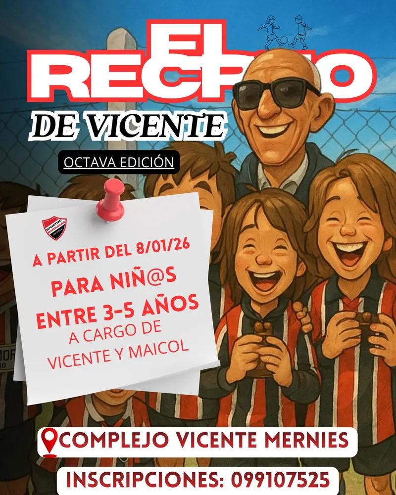 Afiche del Recreo de Vicente